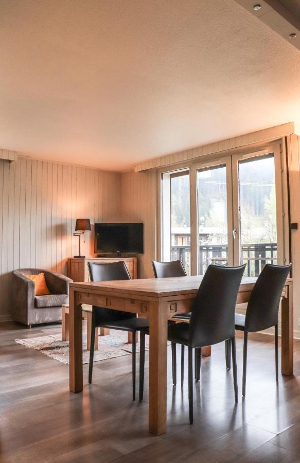 Appartement Lyret Centre Chamonix, Vue D'Exception Екстер'єр фото